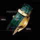 swiss replica rolex day date iced out yellow gold green strap watch (3)_th.jpg